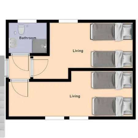 Habitación en casa particular Tři Vrby Pasohlávky